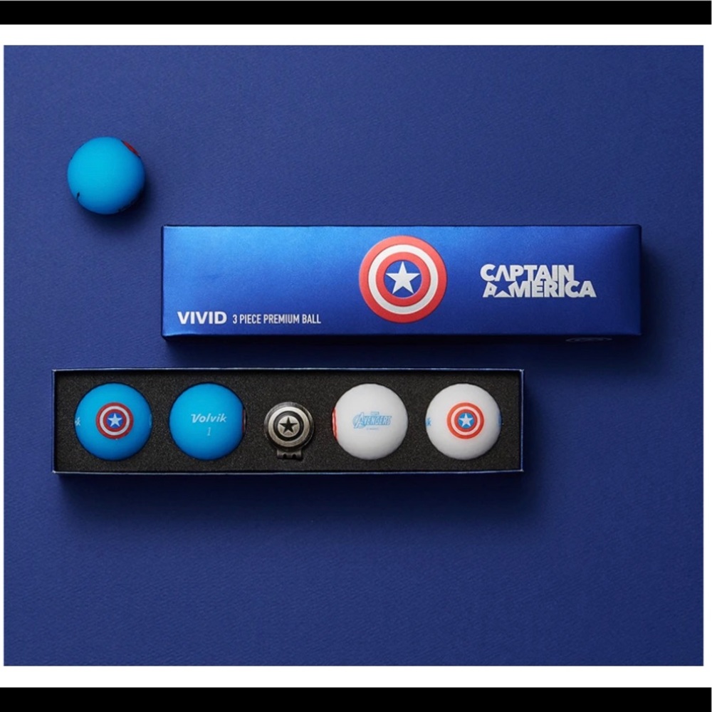 Volvik Marvel X Golf Balls NEW with box!